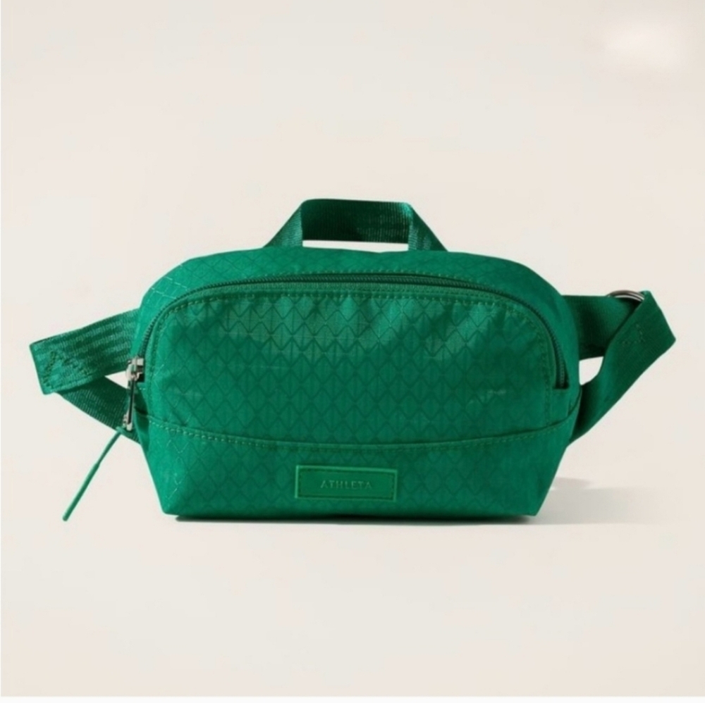 Athleta Emerald Excursion Crossbody Bag New Without Tags